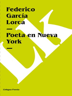 cover image of Poeta en Nueva York